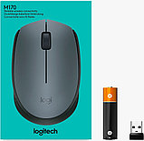 Мышь Logitech M170 Wireless (серый), фото 4