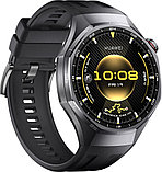 Умные часы Huawei Watch GT 6 Pro 46 мм (черный, с черным силиконовым ремешком, международная версия), фото 3