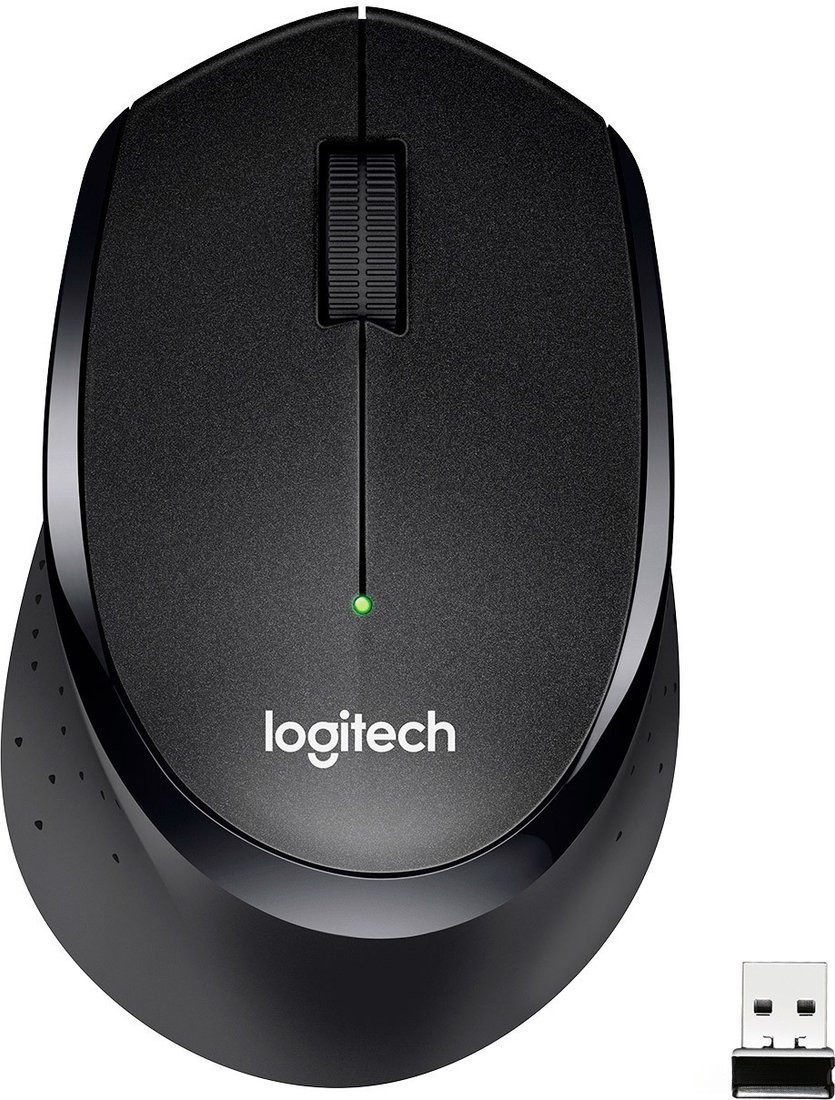 Мышь Logitech M330 Silent Plus (черный) [910-004909]