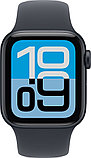 Умные часы Apple Watch SE 3 40 мм (алюминиевый корпус, полуночный/полуночный, спортивный силиконовый ремешок, фото 2