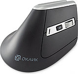 Вертикальная мышь Oklick 991MW (черный), фото 3