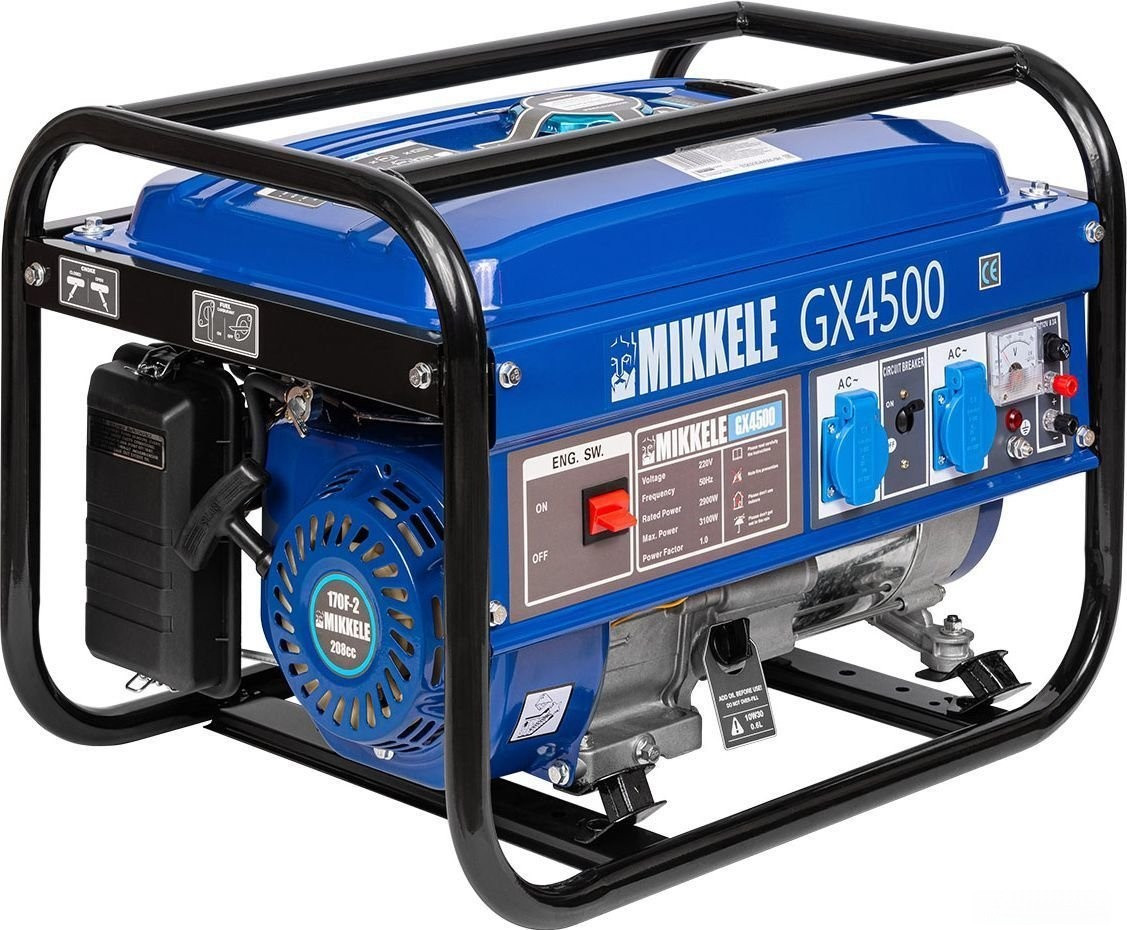 Бензиновый генератор Mikkeli GX4500