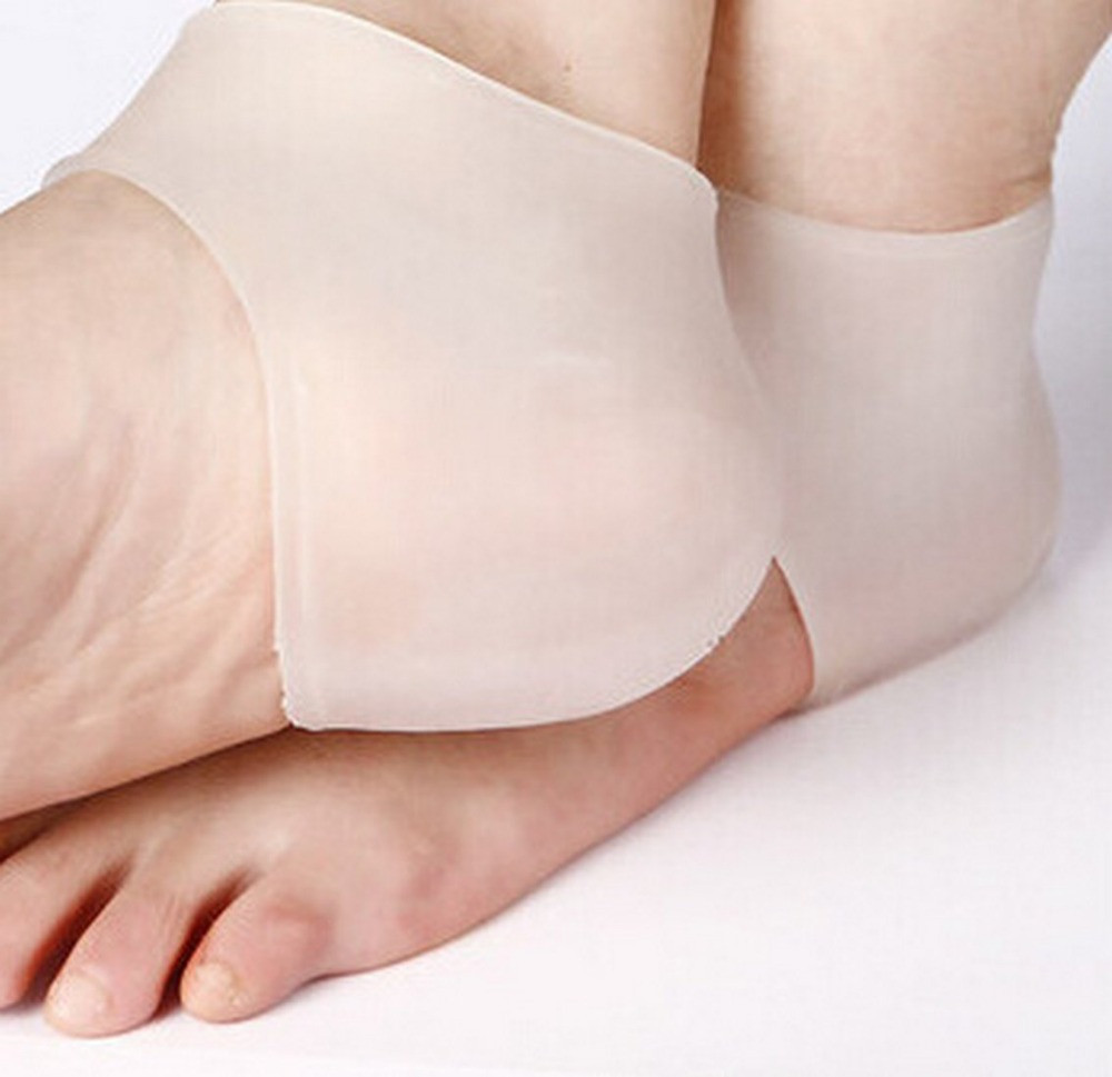 Силиконовые носочки от трещин на пятках ,от пяточных шпор - фото 5 - id-p76273555