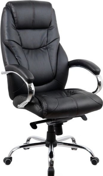 Офисное кресло King Style SHL-9 Tonpo PU Chrome (черный)