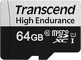 Карта памяти Transcend microSDXC TS64GUSD350V 64GB (с адаптером), фото 2