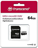 Карта памяти Transcend microSDXC TS64GUSD350V 64GB (с адаптером), фото 3