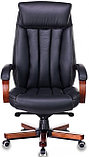 Кресло Бюрократ T-9922WALNUT/BLACK (черный), фото 2