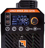 Сварочный инвертор FoxWeld UNO MMA 200 SYN 8542, фото 5