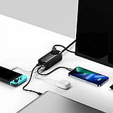 Сетевое зарядное Baseus GaN3 Pro Desktop Powerstrip AC+2U+2C 65W, фото 3