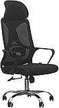 Офисное кресло SitUp Bima black Chrome (сетка Black/ Black), фото 2