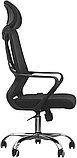 Офисное кресло SitUp Bima black Chrome (сетка Black/ Black), фото 5