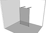 Душевая стенка Allen Brau Infinity 2 3.21051.BBA 323843 (черный браш), фото 4