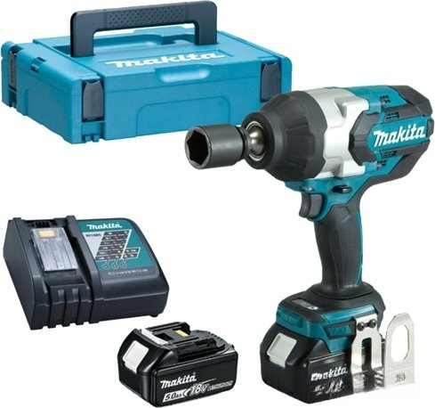 Ударный гайковерт Makita DTW1001RTJ (с 2-мя АКБ, кейс)