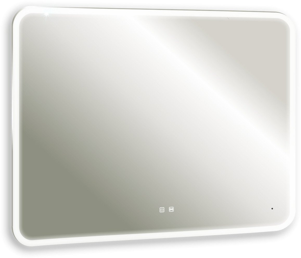 Silver Mirrors Зеркало Стив-Р 100x80 LED-00002745