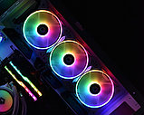 Вентилятор для корпуса ID-Cooling ZF-12025-ARGB-SNOW, фото 5