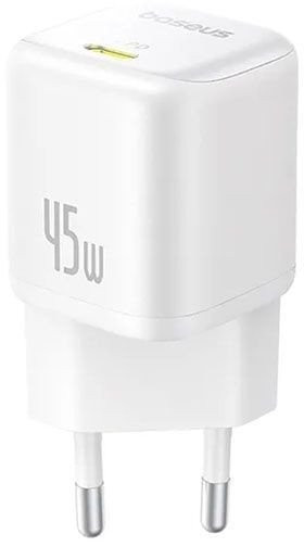 Сетевое зарядное Baseus PicoGo Fast Charger 1C 45W P10176800213-00 (белый)