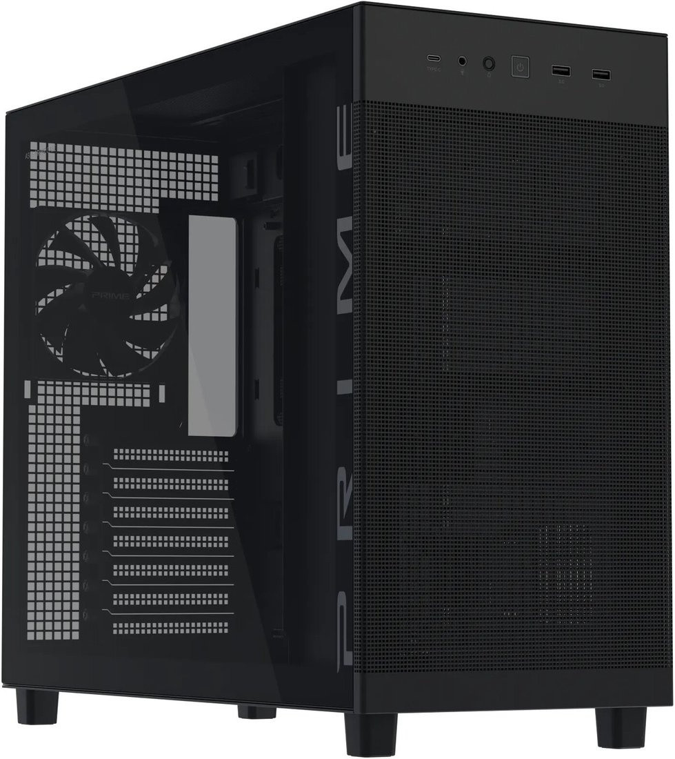 Корпус ASUS Prime AP303 Tempered Glass Panel (черный)