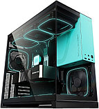 Корпус Geometric Future Model 5 5FAN (черный/бирюзовый), фото 2