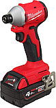 Винтоверт Milwaukee M18 BLIDRCMC-402C 4933499457 (с 2-мя АКБ, кейс), фото 2