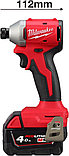 Винтоверт Milwaukee M18 BLIDRCMC-402C 4933499457 (с 2-мя АКБ, кейс), фото 3