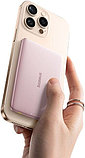 Внешний аккумулятор Baseus PicoGo AM41 Ultra-Slim Magnetic Power Bank 5000mAh (розовый), фото 3