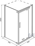 Душевой уголок IVA E2SS100C, фото 3
