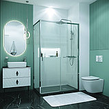 Душевой уголок Grossman Style 130x100x195 120.K33.05.1310.10.00 (хром/стекло прозрачное), фото 9