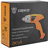 Электроотвертка Deko ZKS4 SET 10 063-4113, фото 6
