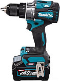 Ударная дрель-шуруповерт Makita HP001GD201 (с 2-мя АКБ, кейс), фото 2