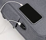 Городской рюкзак Miru StyleSafe 15.6" MBP-1078 (серый), фото 8