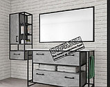 Style Line Тумба под умывальник Лофт 2.2 80 2 ящика PLUS/ниша, фото 3