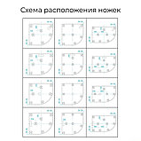 Душевой поддон RGW ST/R-W 16153100-01 100x100, фото 3