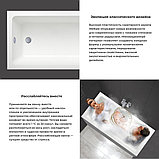 Ванна Wellsee FreeDom 180x85 231103004 (встраиваемая ванна белый глянец, сифон-автомат золото), фото 3