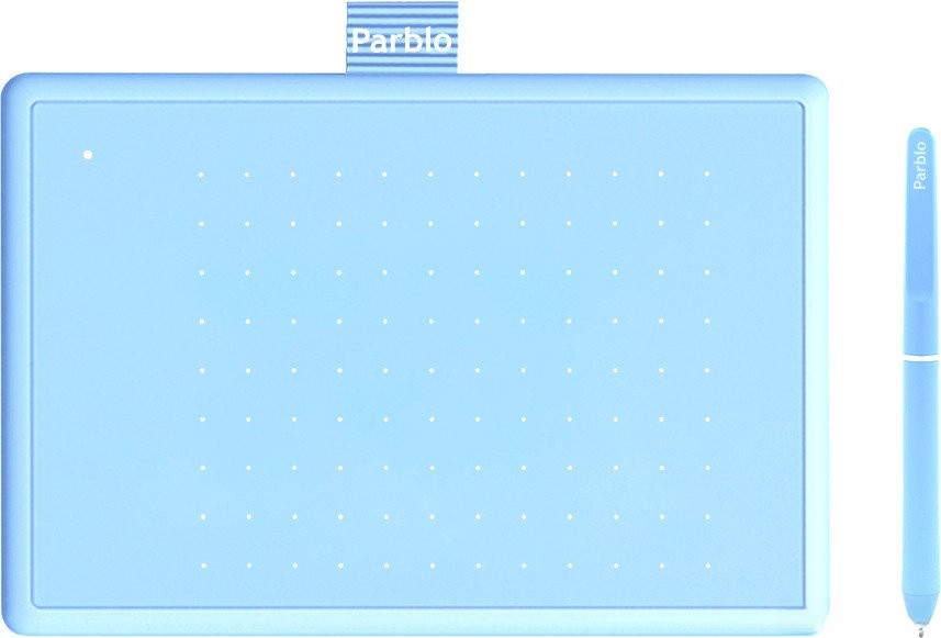 Графический планшет Parblo Ninos N4 (голубой)
