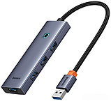 USB-хаб Baseus Flite Series 4-Port USB-C Hub B0005280A813-03, фото 3