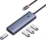 USB-хаб Baseus Flite Series 4-Port USB-C Hub B0005280A813-03, фото 6