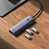 USB-хаб Baseus Flite Series 4-Port USB-C Hub B0005280A813-03, фото 9