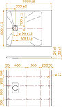 Душевой поддон RGW TSS-W 80x100, фото 7