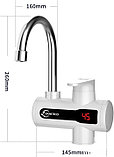 Проточный электрический водонагреватель-кран Saniteco WM-001-C2 (белый), фото 5