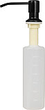Кухонная мойка Basic CL DS Decor 50x50 (черный, коландер, дозатор), фото 5