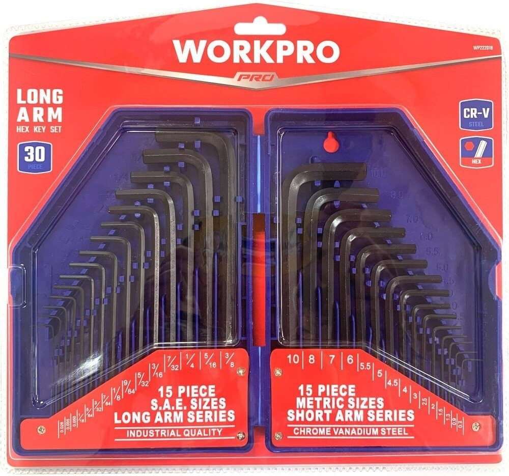 Набор ключей Workpro WP222018 (30 предметов)