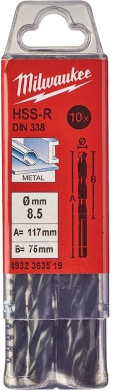 Набор оснастки Milwaukee 4932363519 (10 предметов)