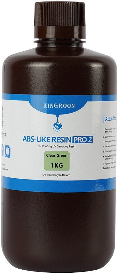 Фотополимер Kingroon ABS-Like Pro 2 SZ0010 (1 л, прозрачный зеленый)