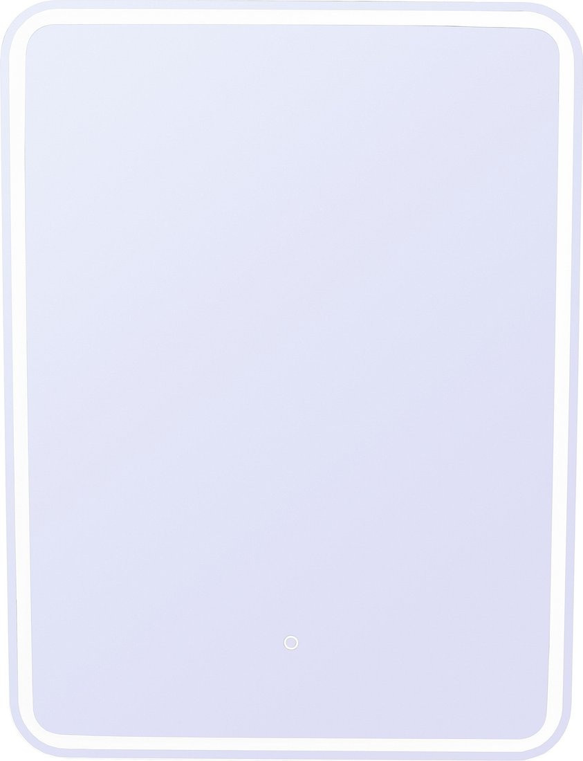 Symbolite Шкаф с зеркалом для ванной Каре 60x80 (с подсветкой, сенсор на зеркале)