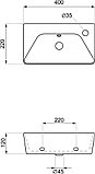 Умывальник Lavinia Boho Bathroom Sink Slim 33311056, фото 6