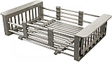 Кухонная мойка Schtoff Best Premium Silver 6050 + коландер KR-1 GREY + дозатор SD-1 SILVER, фото 3