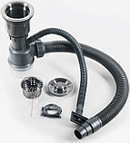 Кухонная мойка Schtoff Best Premium Silver 6050 + коландер KR-1 GREY + дозатор SD-1 SILVER, фото 4
