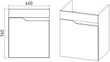 Viant Тумба под умывальник Куба Como 50 VKUB50CO-T1STP, фото 4