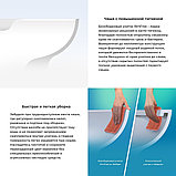 Унитаз подвесной Wellsee Chalice Perfection RimFree 182608001 (чаша, пневмокрышка, матовый белый), фото 5