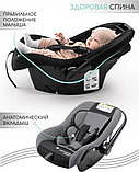 Детское автокресло Amarobaby Baby Comfort AB222008BC/1109 (серый/черный), фото 5